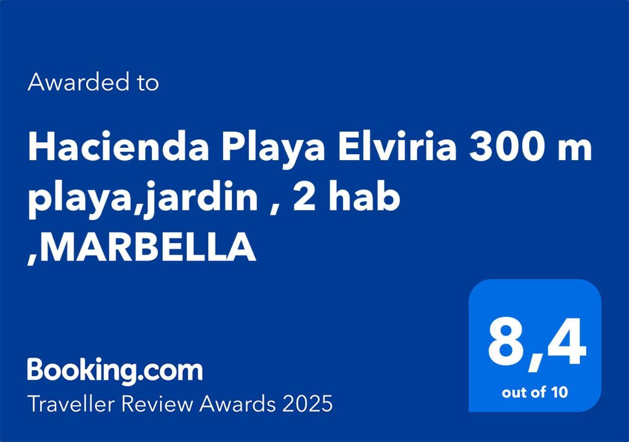 Apartmán Hacienda Playa Elviria 300 M Playa,Jardin , 2 Hab ,Marbella Exteriér fotografie