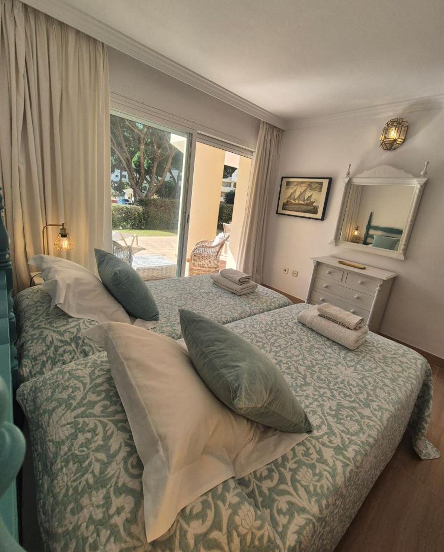 Apartmán Hacienda Playa Elviria 300 M Playa,Jardin , 2 Hab ,Marbella Exteriér fotografie