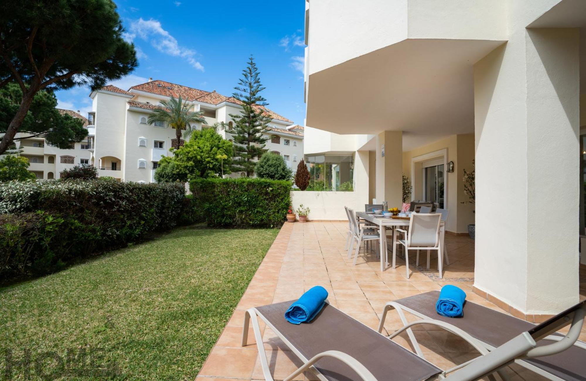 Apartmán Hacienda Playa Elviria 300 M Playa,Jardin , 2 Hab ,Marbella Exteriér fotografie