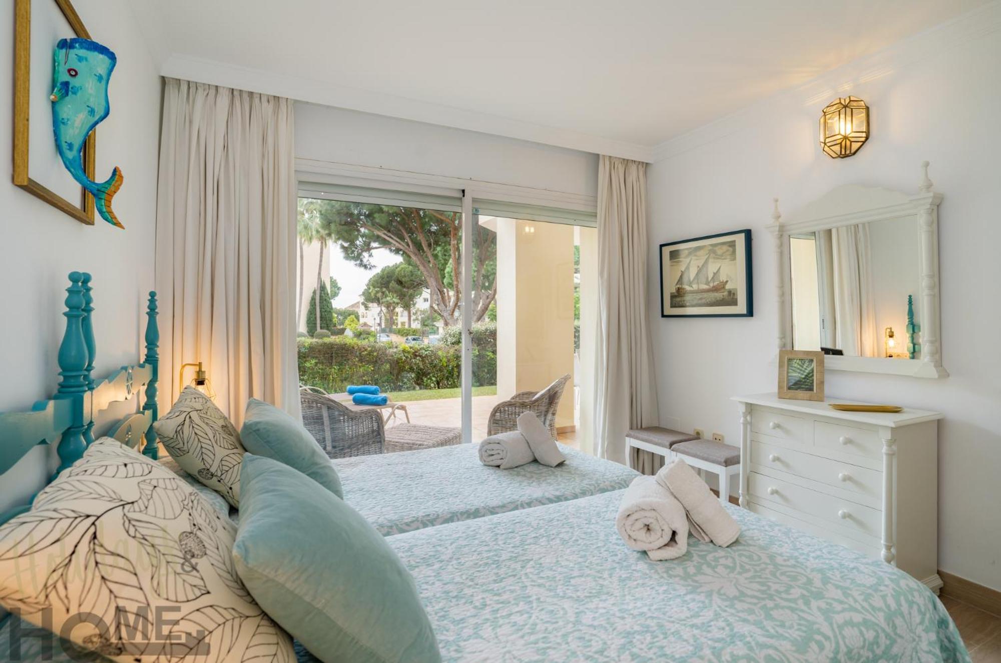 Apartmán Hacienda Playa Elviria 300 M Playa,Jardin , 2 Hab ,Marbella Exteriér fotografie