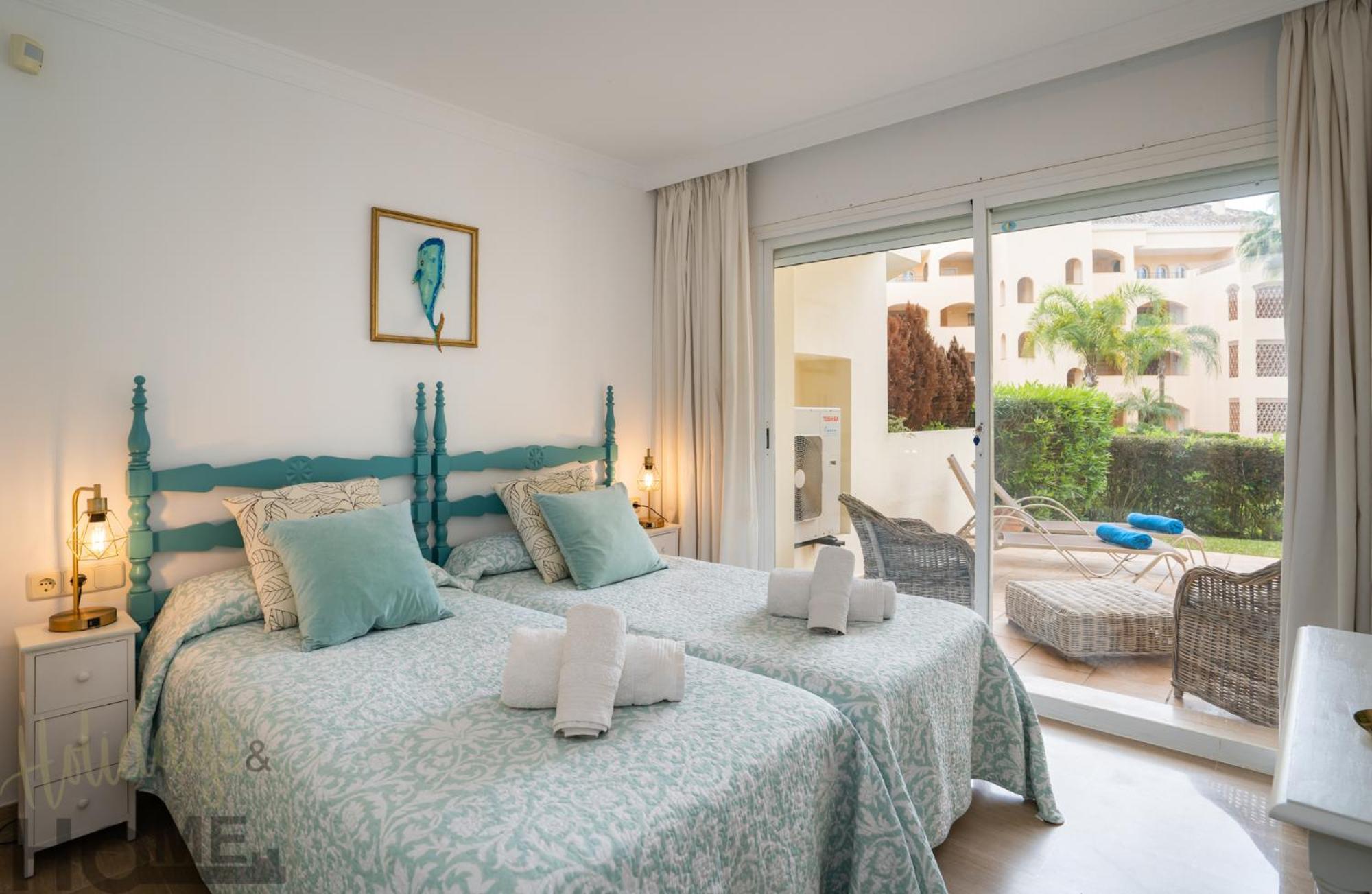 Apartmán Hacienda Playa Elviria 300 M Playa,Jardin , 2 Hab ,Marbella Exteriér fotografie